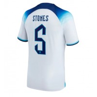 England John Stones #5 Fotballklær Hjemmedrakt VM 2022 Kortermet